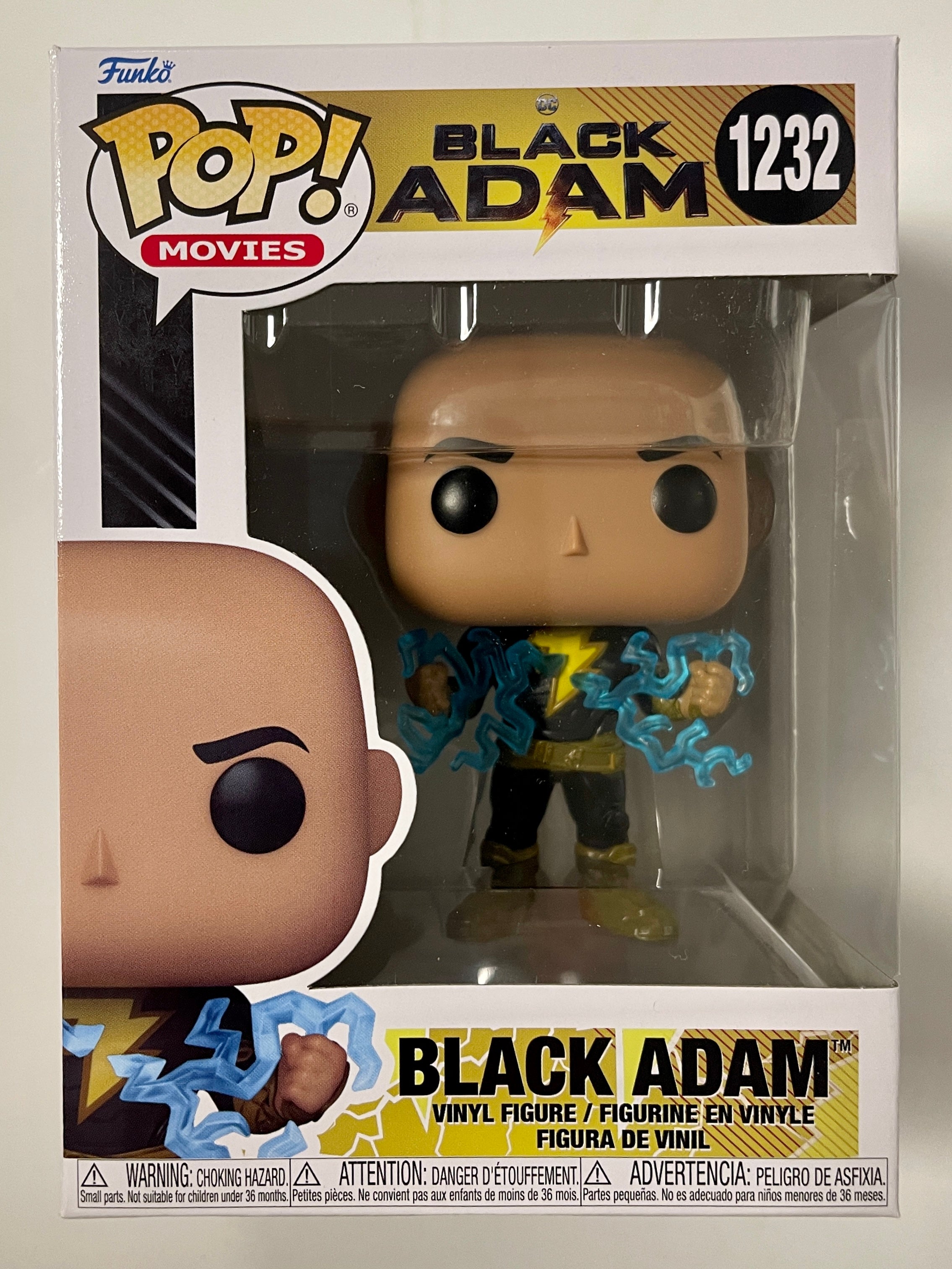 Funko Pop! Movies DC Black Adam #1232 DCEU Dwayne The Rock Johnson Shazam
