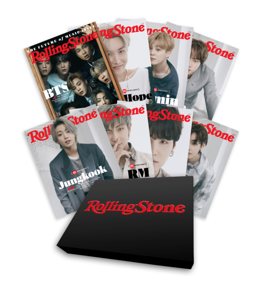 Rolling Stone June 2021 Official Special Collector's Box Set Featuring BTS