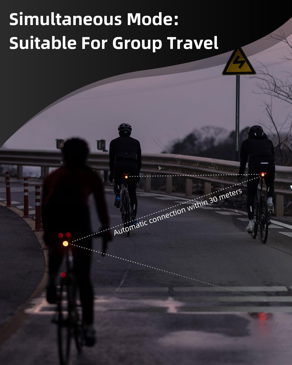 Bike Tail Light Brake Sense USB-C