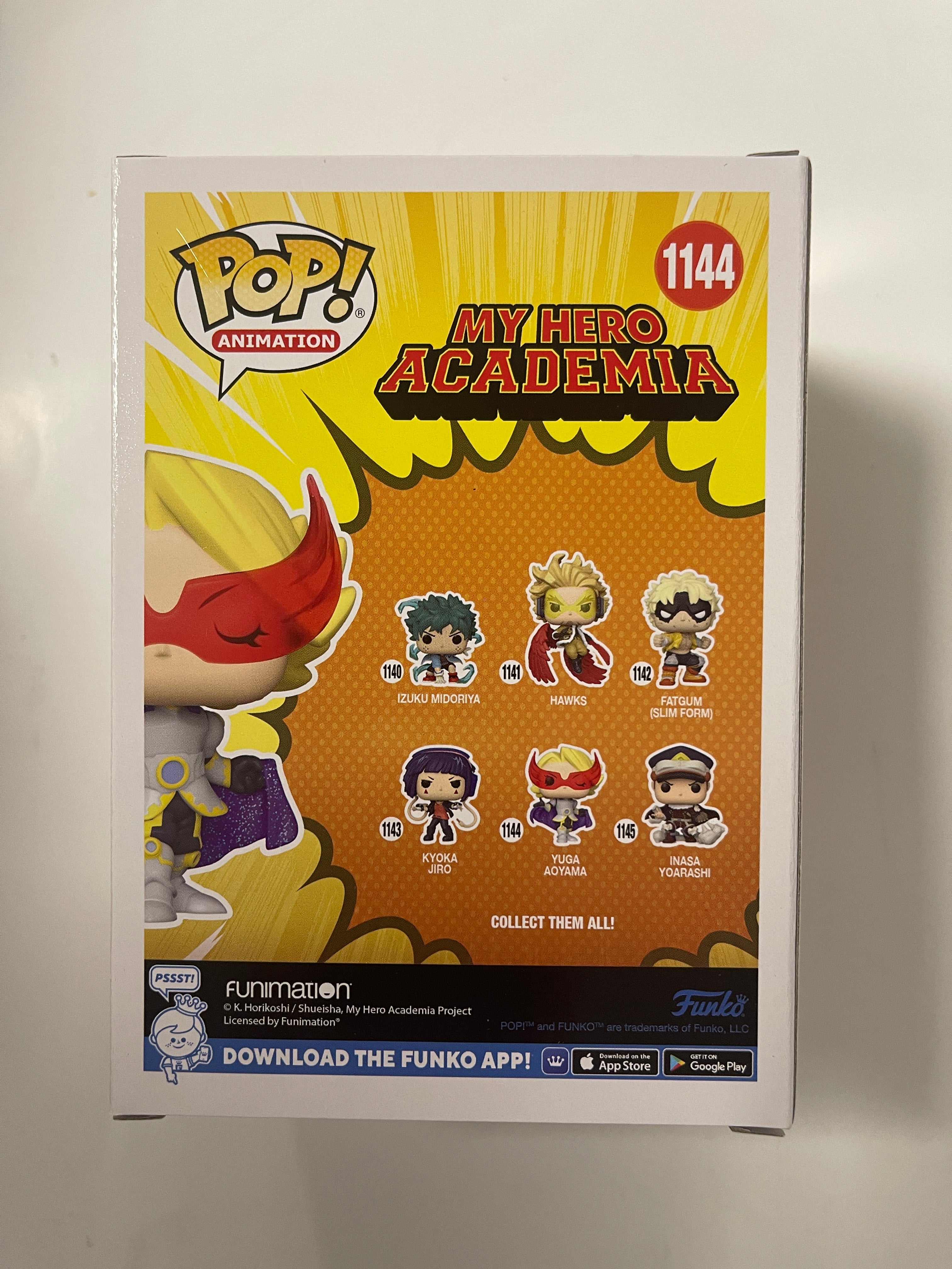 Funko Pop! Animation Yuga Aoyama #1144 My Hero Academia 2022
