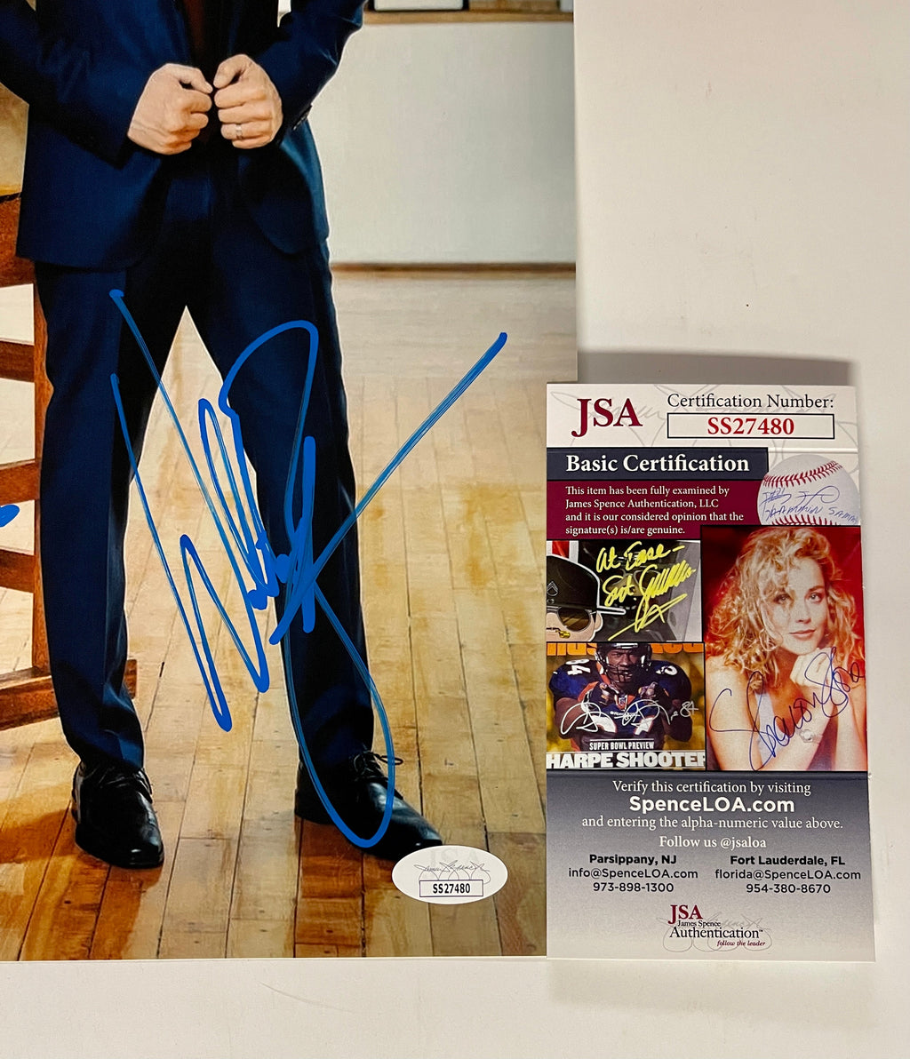 William Zabka & Ralph Macchio Signed Cobra Kai 11X14 With JSA COA Miyagi-Do