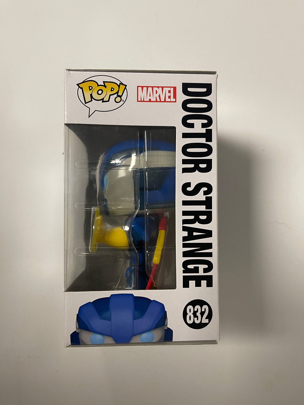 Funko Pop! Marvel Doctor Strange #832 Avengers MechStrike 2021 Box Dmg
