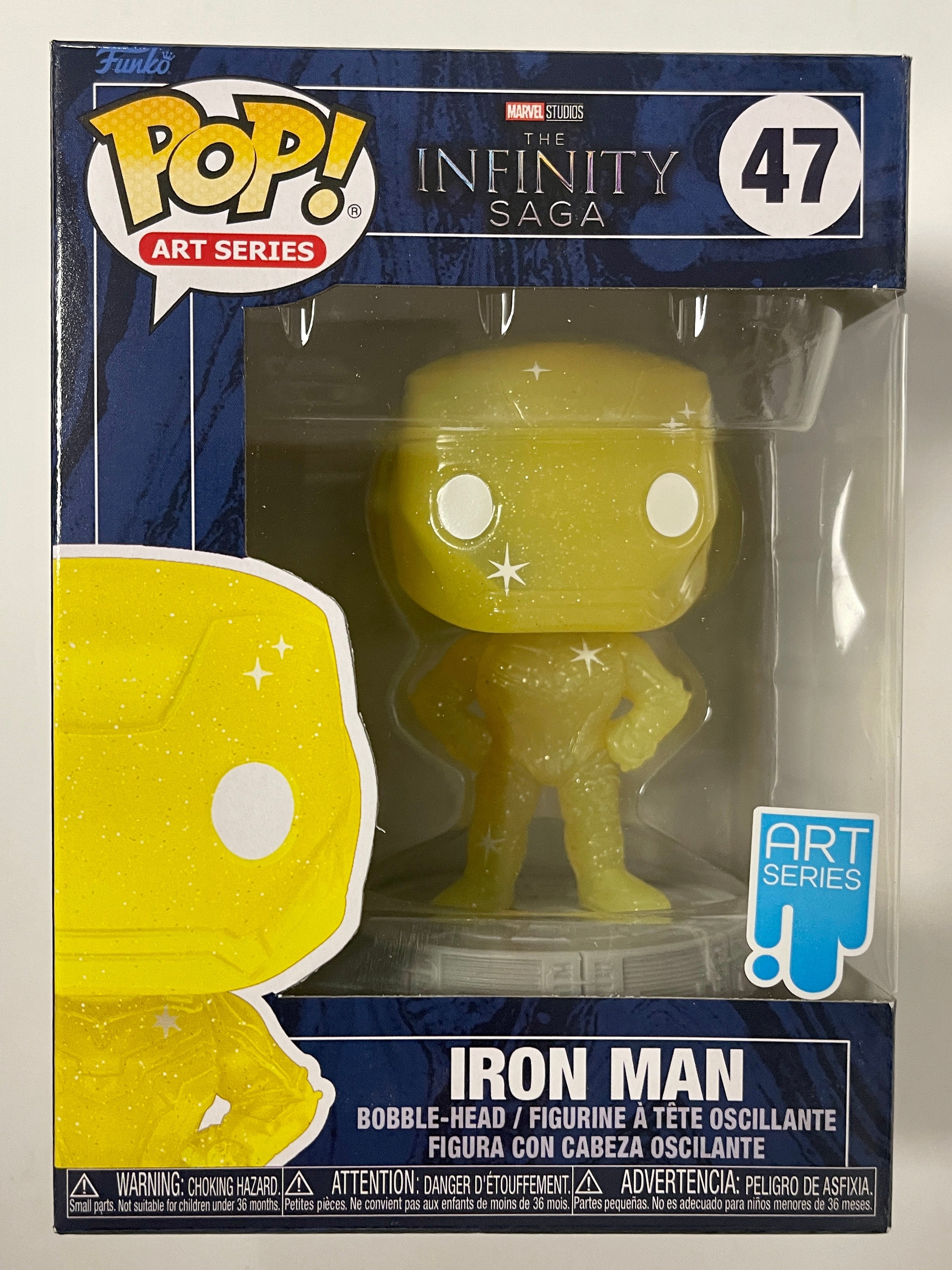 Funko Pop! Marvel Studios Iron Man #47 Infinity Saga Art Series 2021 Exclusive