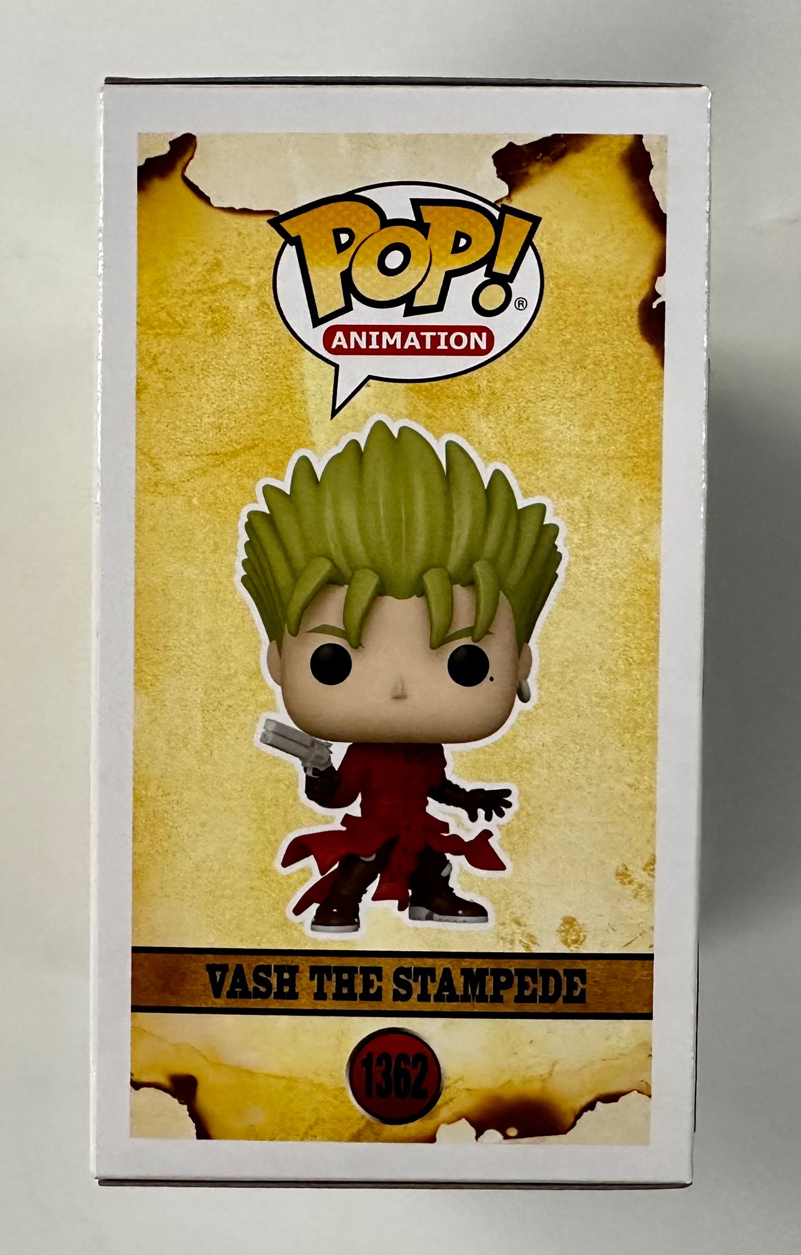 Funko Pop! Animation Vash The Stampede #1362 Trigun 2023