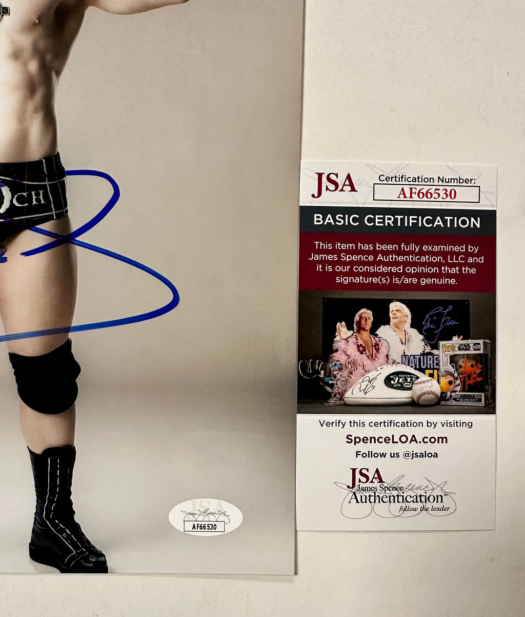 Sheamus WWE Superstar Signed 8x10 Photo With JSA COA Great White Celtic Warrior