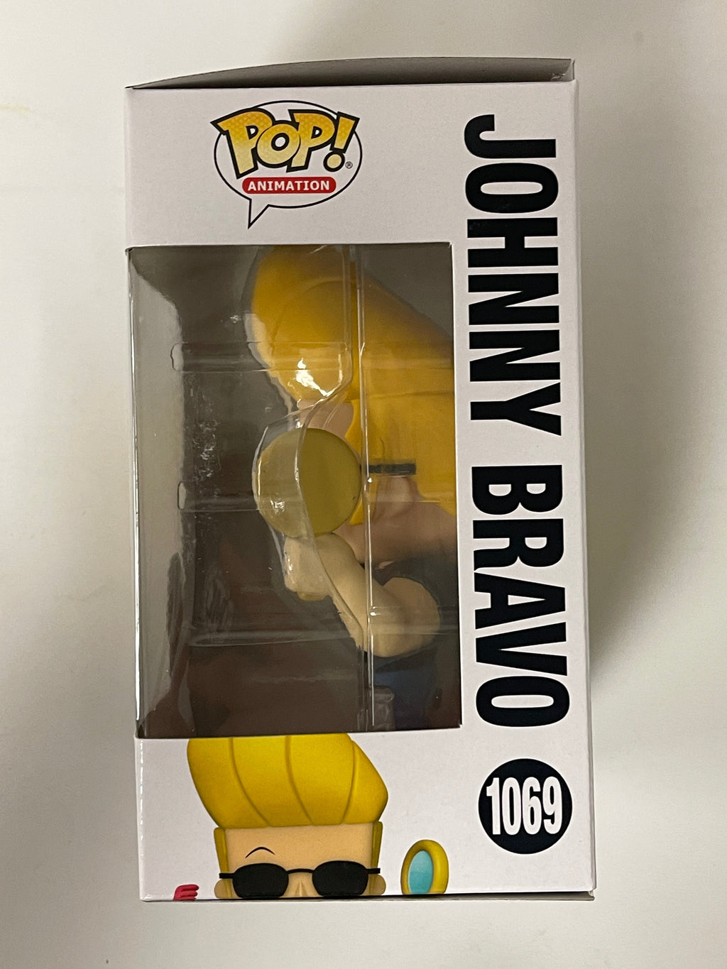 Funko Pop! Animation Johnny Bravo With Comb & Mirror #1069 Cartoon Network 2021