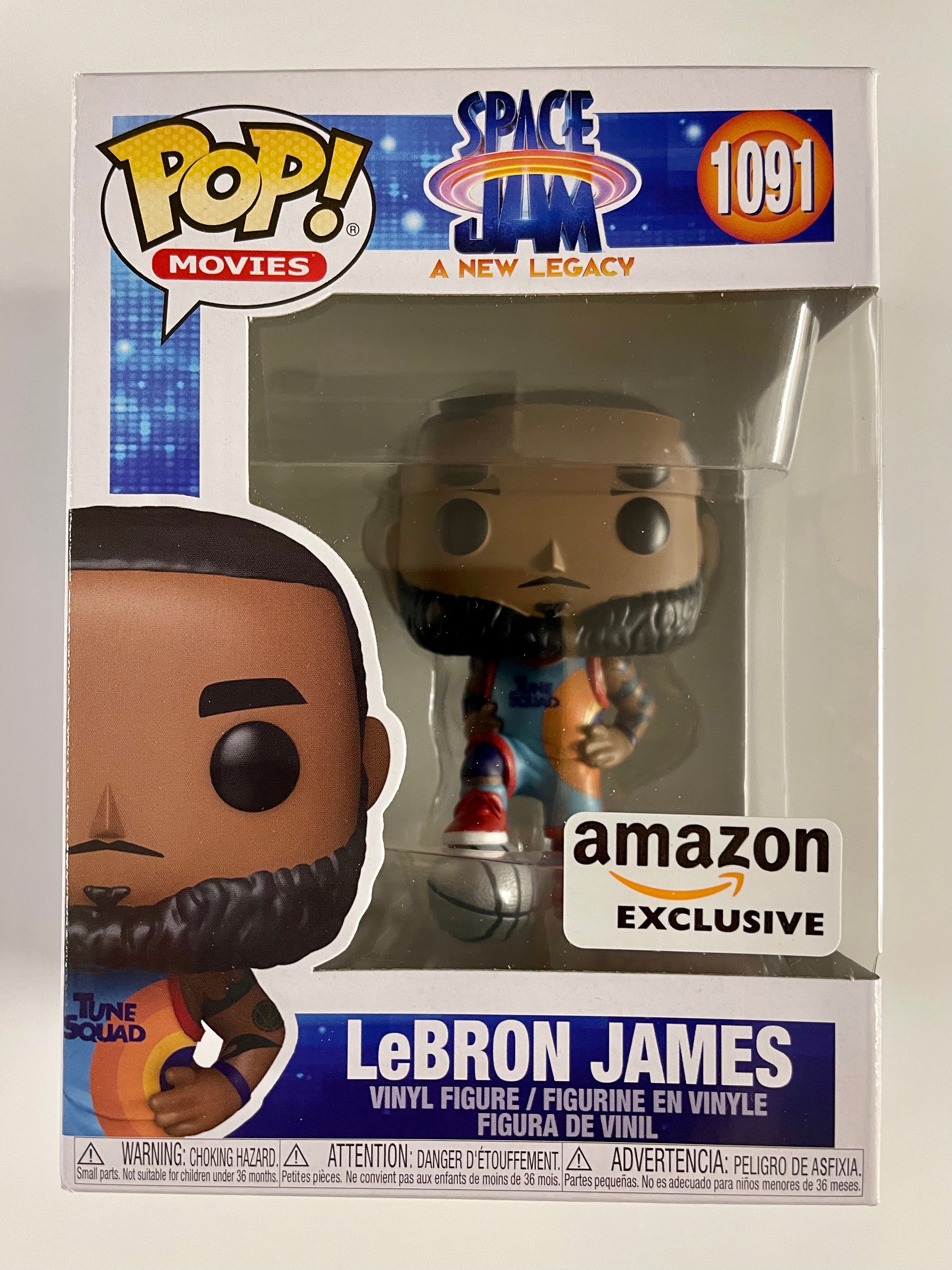 Funko Pop #1091 Space Jam A New Legacy LeBron James Amazon Exclusive