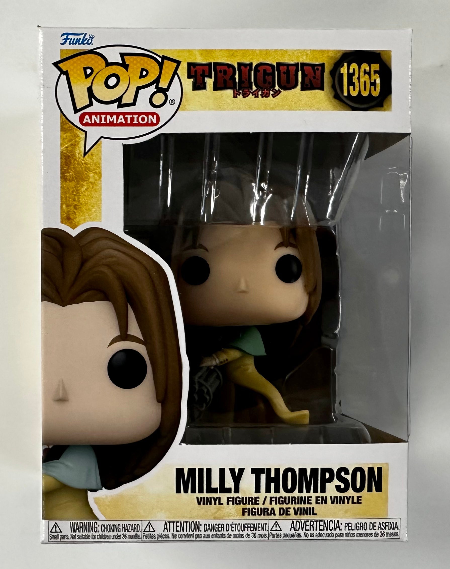 Funko Pop! Animation Milly Thompson #1365 Trigun 2023 Bernardelli Insurance