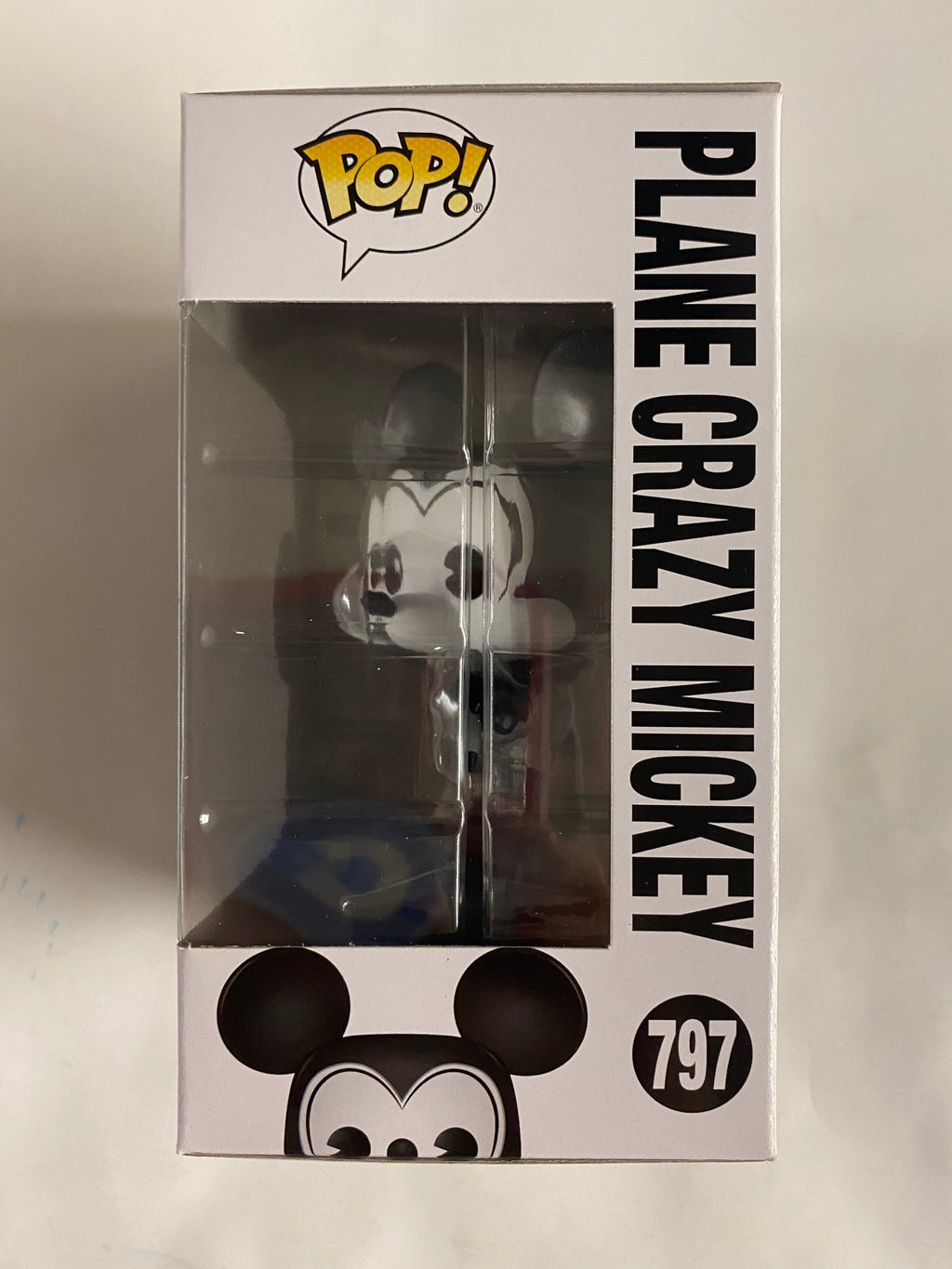 Funko Pop! Mickey Mouse Archives Plane Crazy Black and White Mickey Mouse #797 Preserving the Magic 50th Anniversary