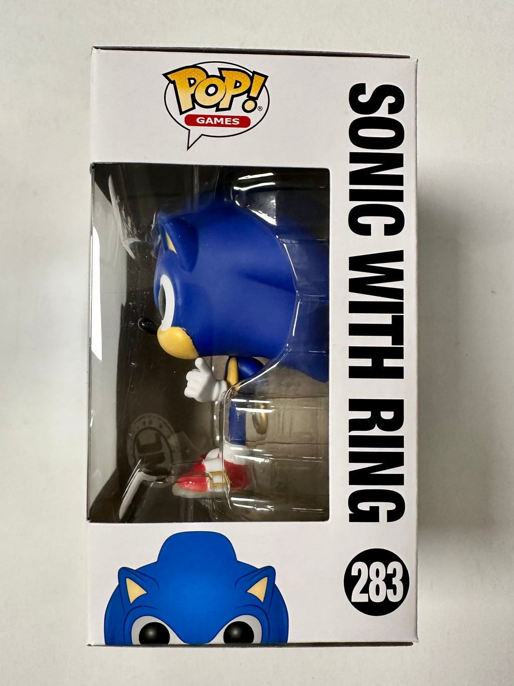 Funko Pop! Games Sonic the Hedgehog with Power Ring #283 Sega