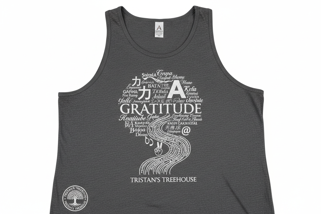 Gratitude is a Universal Language – Tank Top