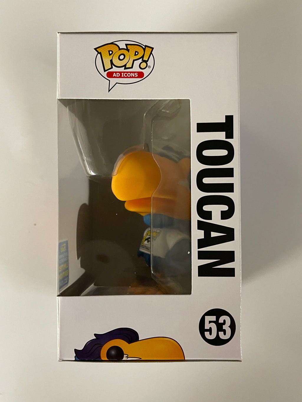 Funko Pop! Ad Icons Toucan #53 SDCC 2019 Summer Convention Limited Exclusive