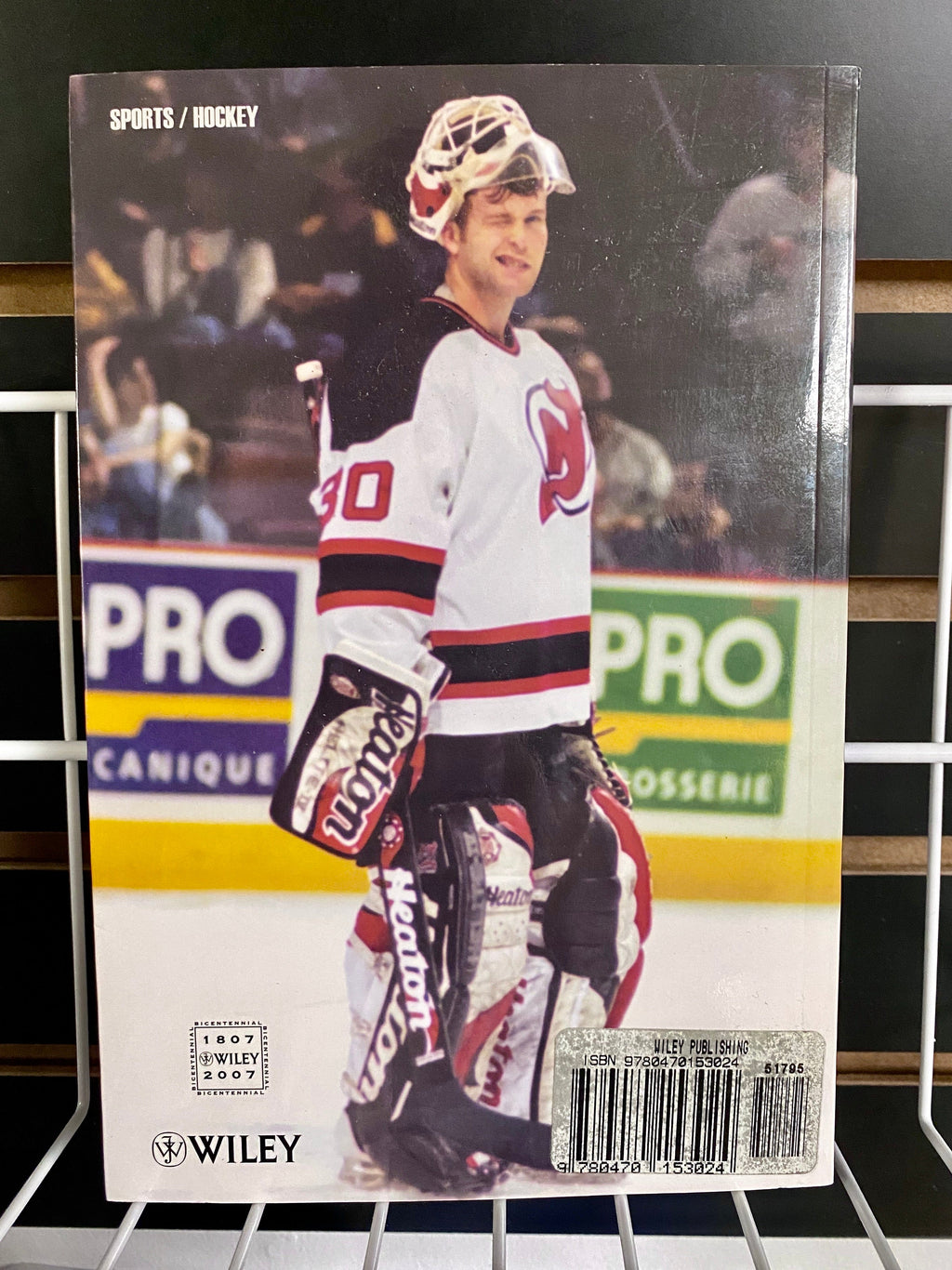 Brodeur: Beyond the Crease Book Signed By Martin Brodeur With PSA/DNA COA Devils