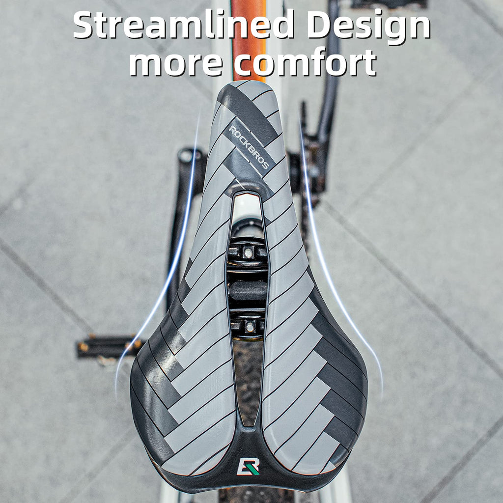 ROCKBROS Bike Seat Bicycle Saddle Comfortable Memory TPU Cushion
