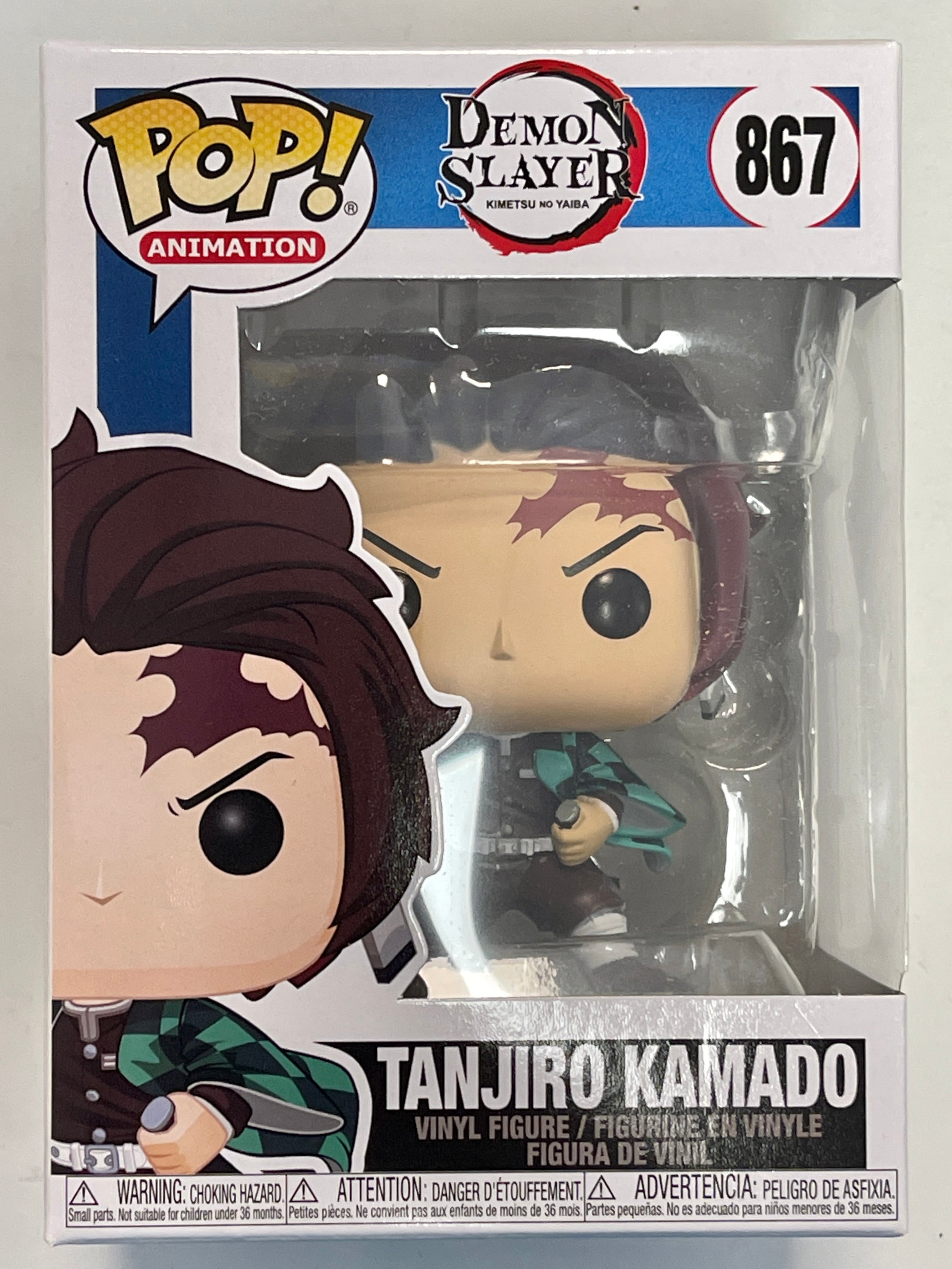 Funko Pop! Animation Tanjiro Kamado With Sword #867 Demon Slayer 2021