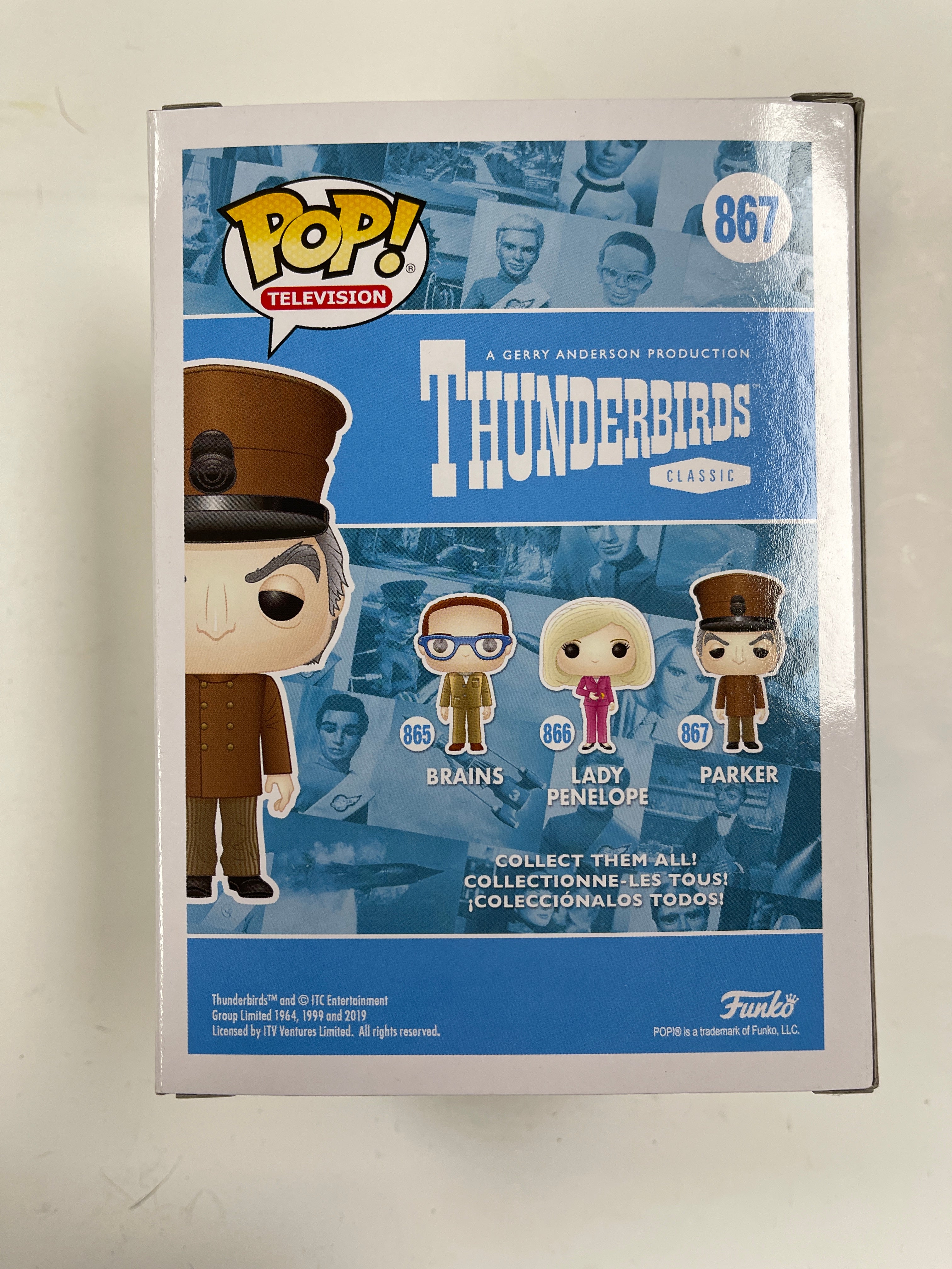 Funko Pop! Television Parker #867 Thunderbirds 2019 Gerry Anderson Vaulted