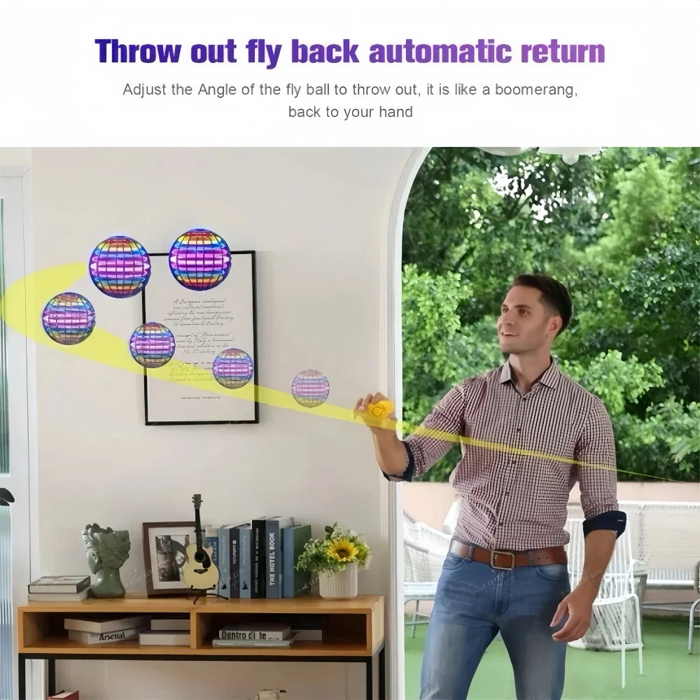 Cosmic Flying LED Globe