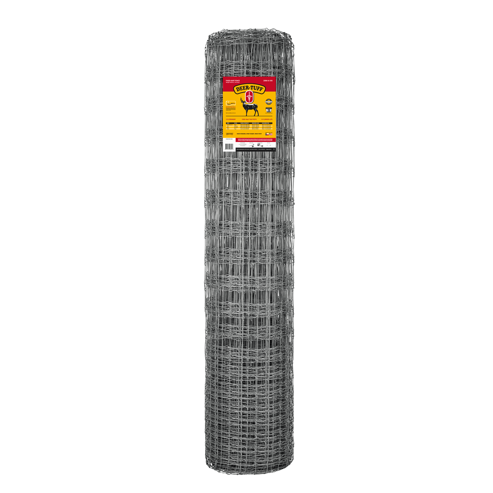 DEER - TUFF Fixed Knot Fence 96” 330ft