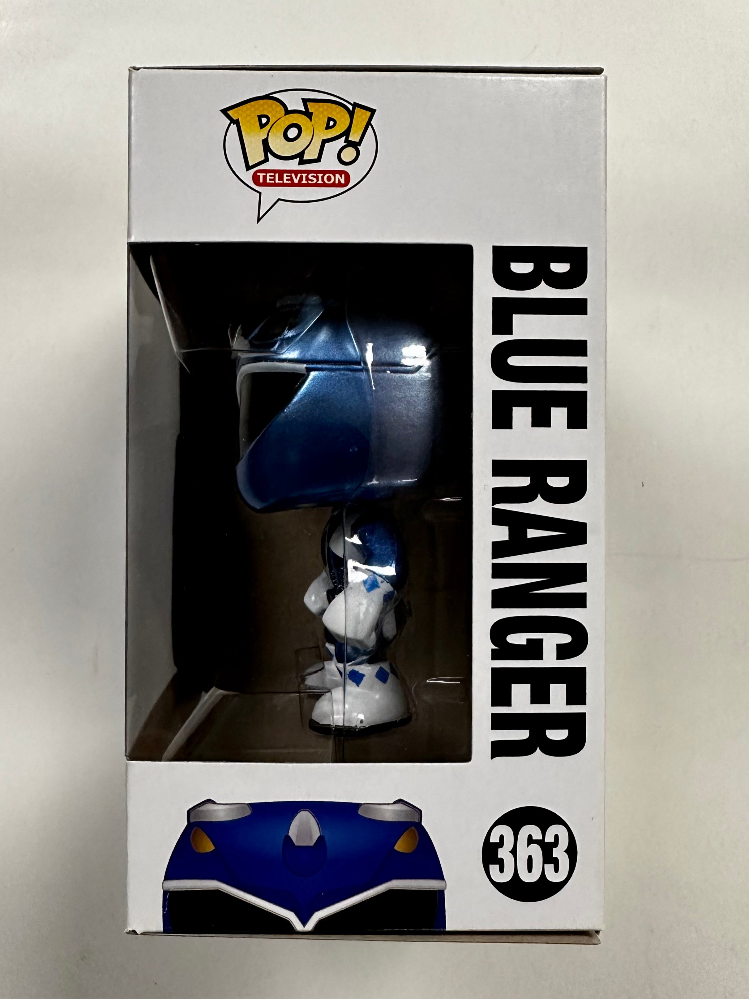 Funko Pop! Television Metallic Blue Power Ranger #363 Vaulted 2016 GS Exclusive