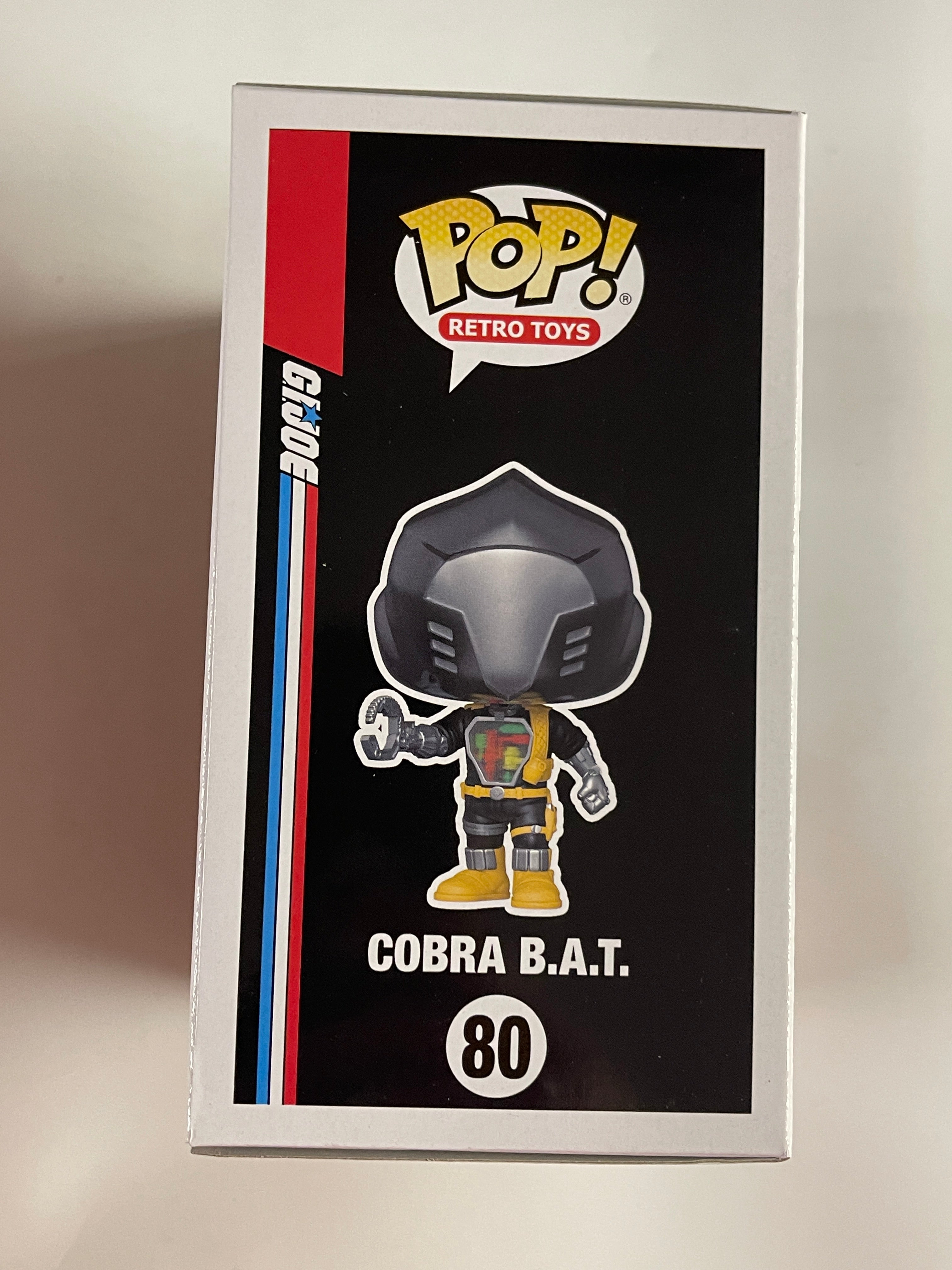 Funko Pop! GI JOE Cobra BAT B.A.T #80 SDCC Funkon  2021 Summer Con Exclusive