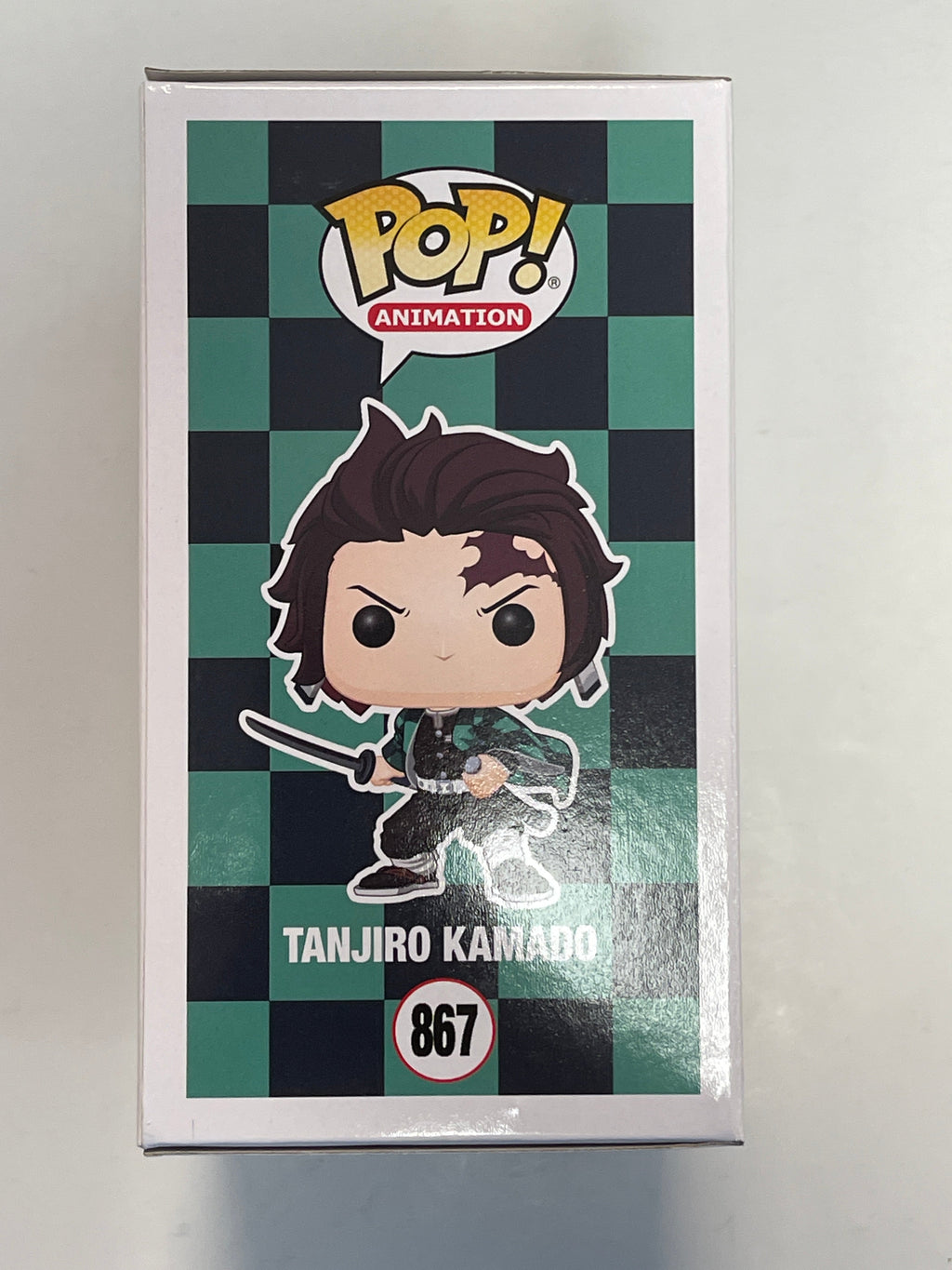 Funko Pop! Animation Tanjiro Kamado With Sword #867 Demon Slayer 2021