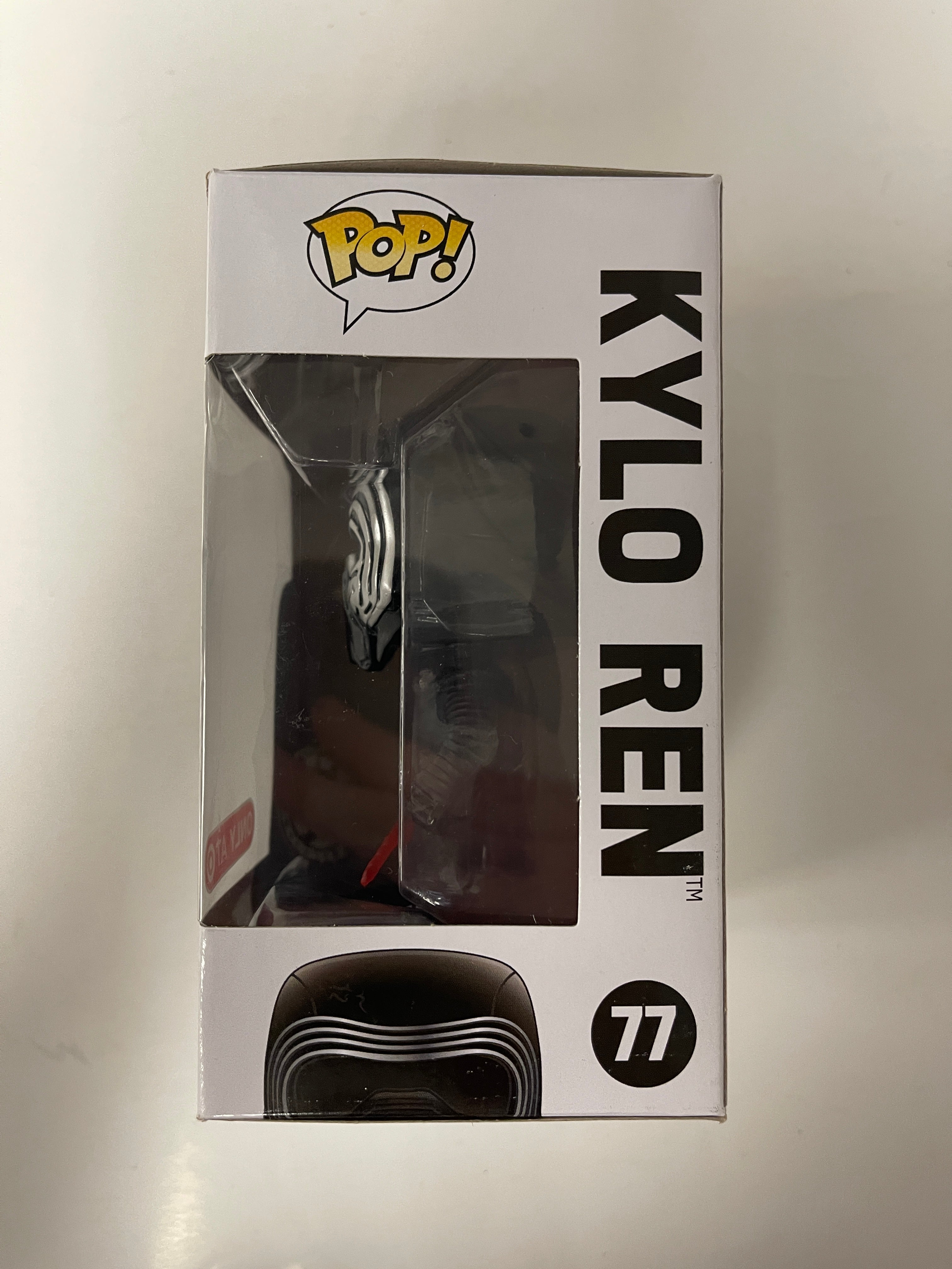 Funko Pop! Star Wars Kylo Ren (Hoodless) #77 Target 2015 Vaulted Exclusive