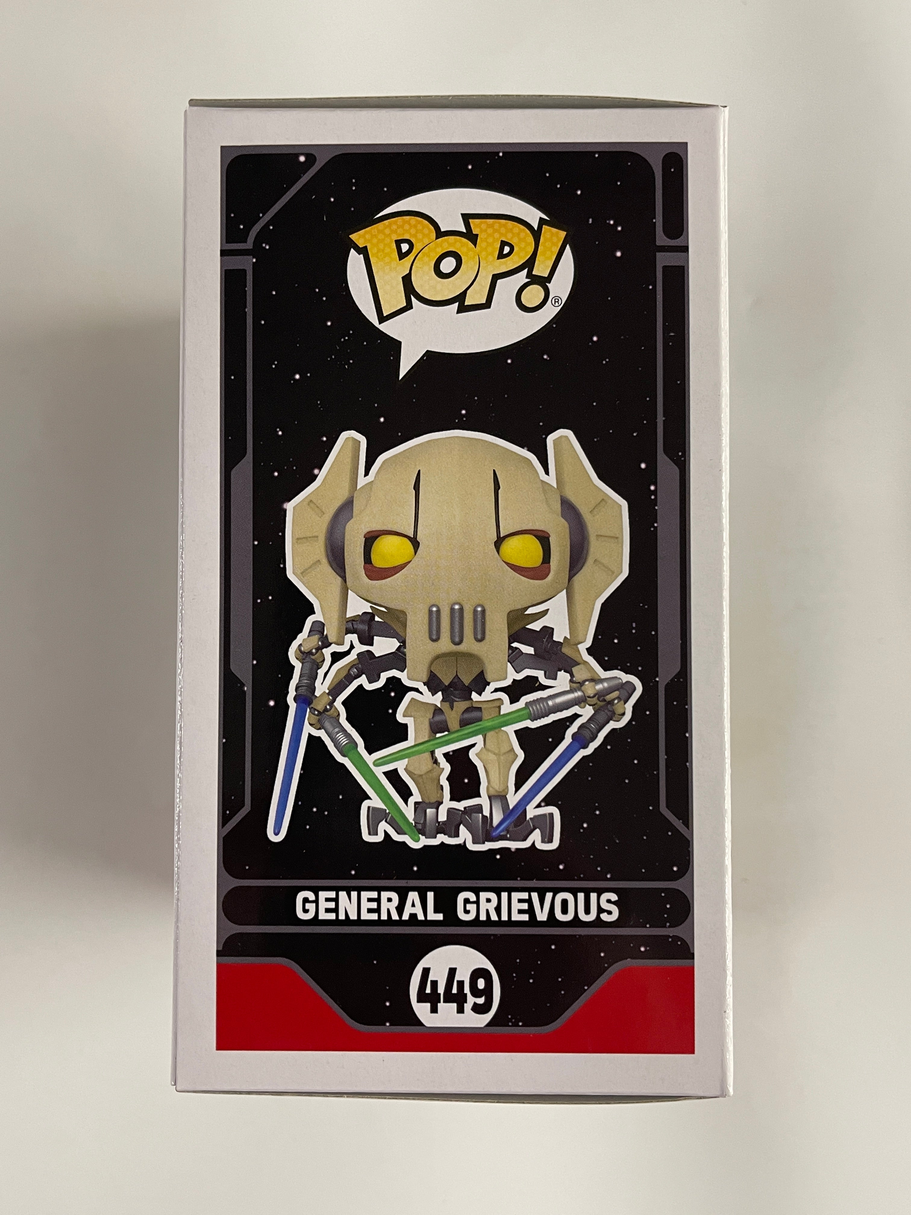 Funko Pop! Star Wars General Grievous With Lightsabers #449 Hot Topic Exclusive