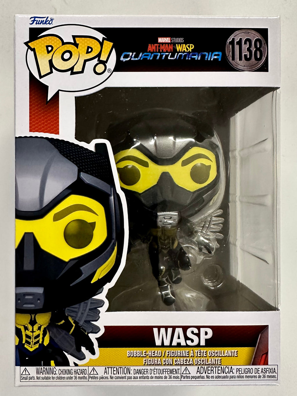 Funko Pop! Marvel Wasp #1138 Ant-Man & The Wasp 2022 Quantumania Hope Van Dyne