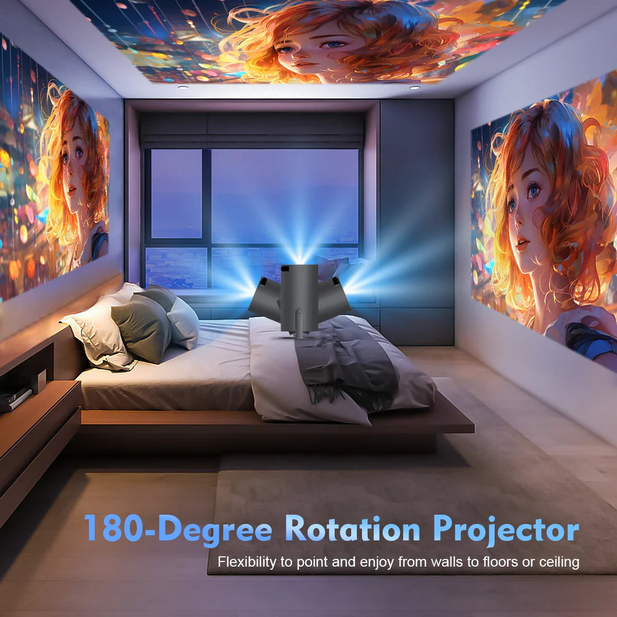 Cinematic Wonder Portable Projector