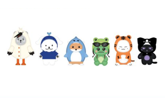 MONSTA X - MONMUNGCHI X : Welcome Party Pop Up Store Official MD Mini Doll