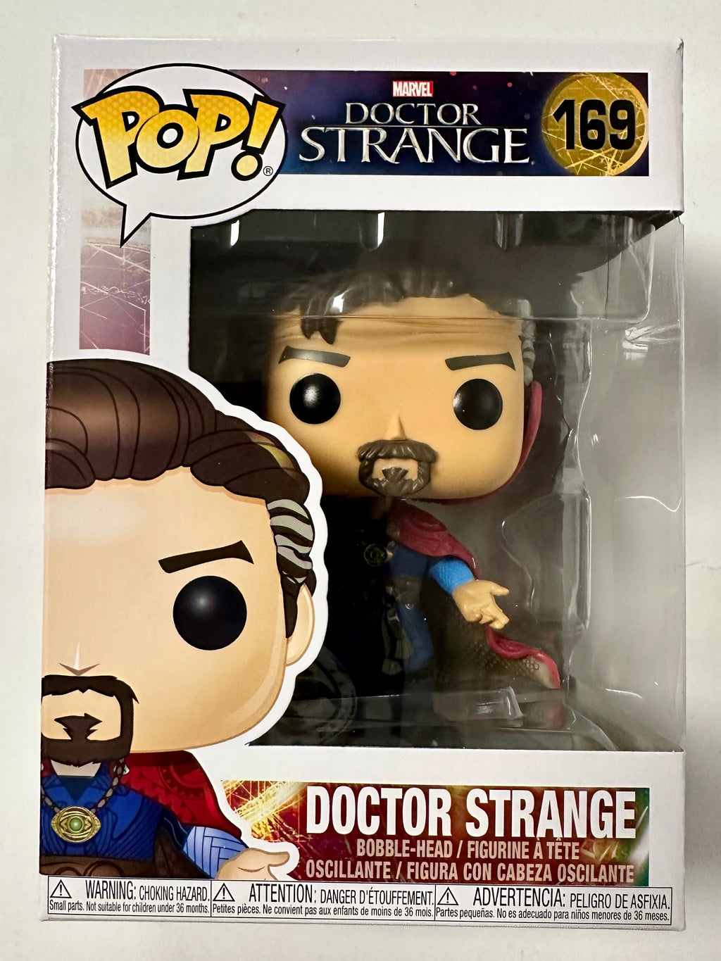 Funko Pop! Marvel Doctor Strange with Eye Of Agamotto #169 Marvel Studios 2016