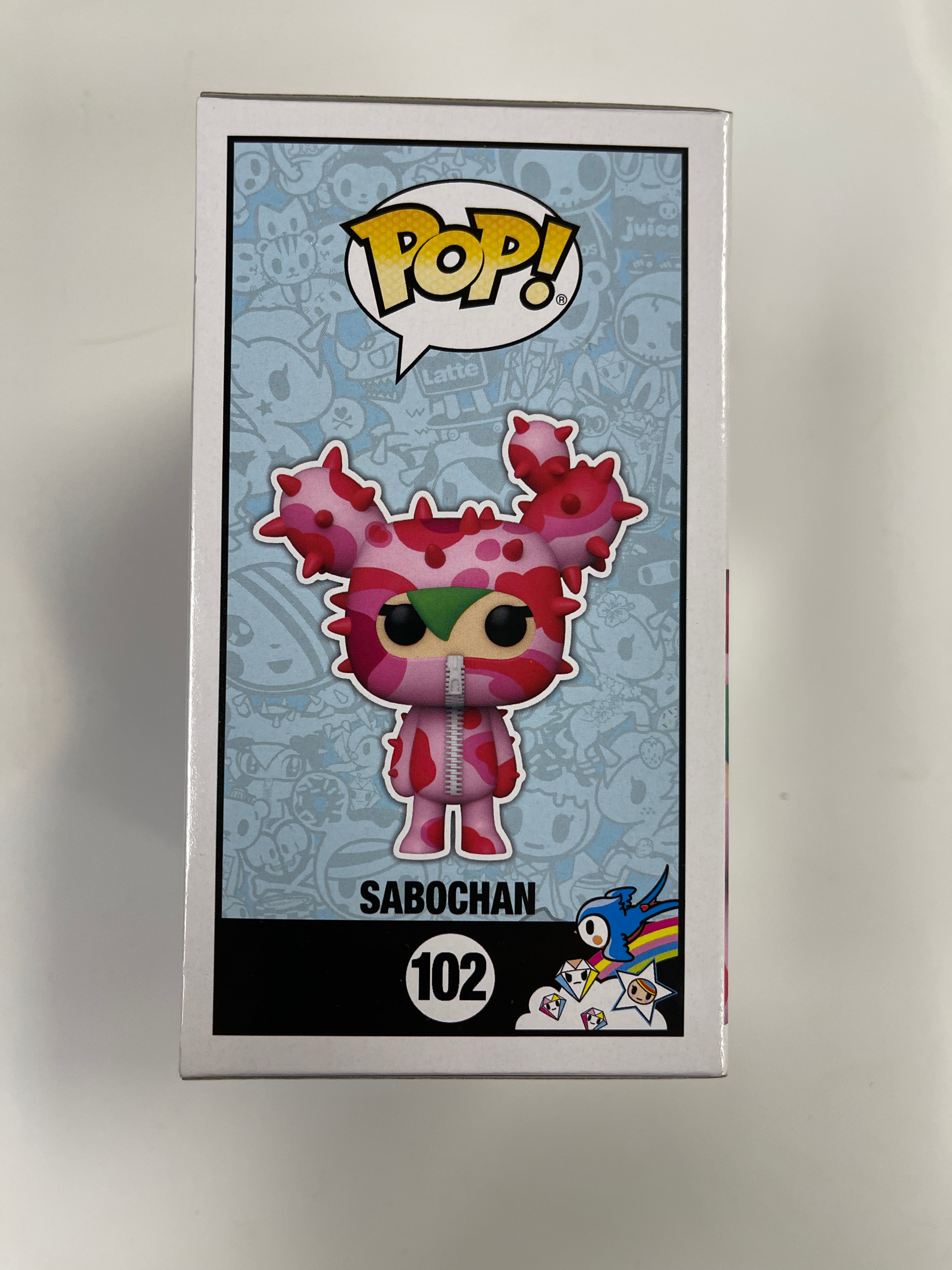 Funko Pop! Tokidoki Sabochan #102 Virtual Funkon 2021 Official Con Sticker