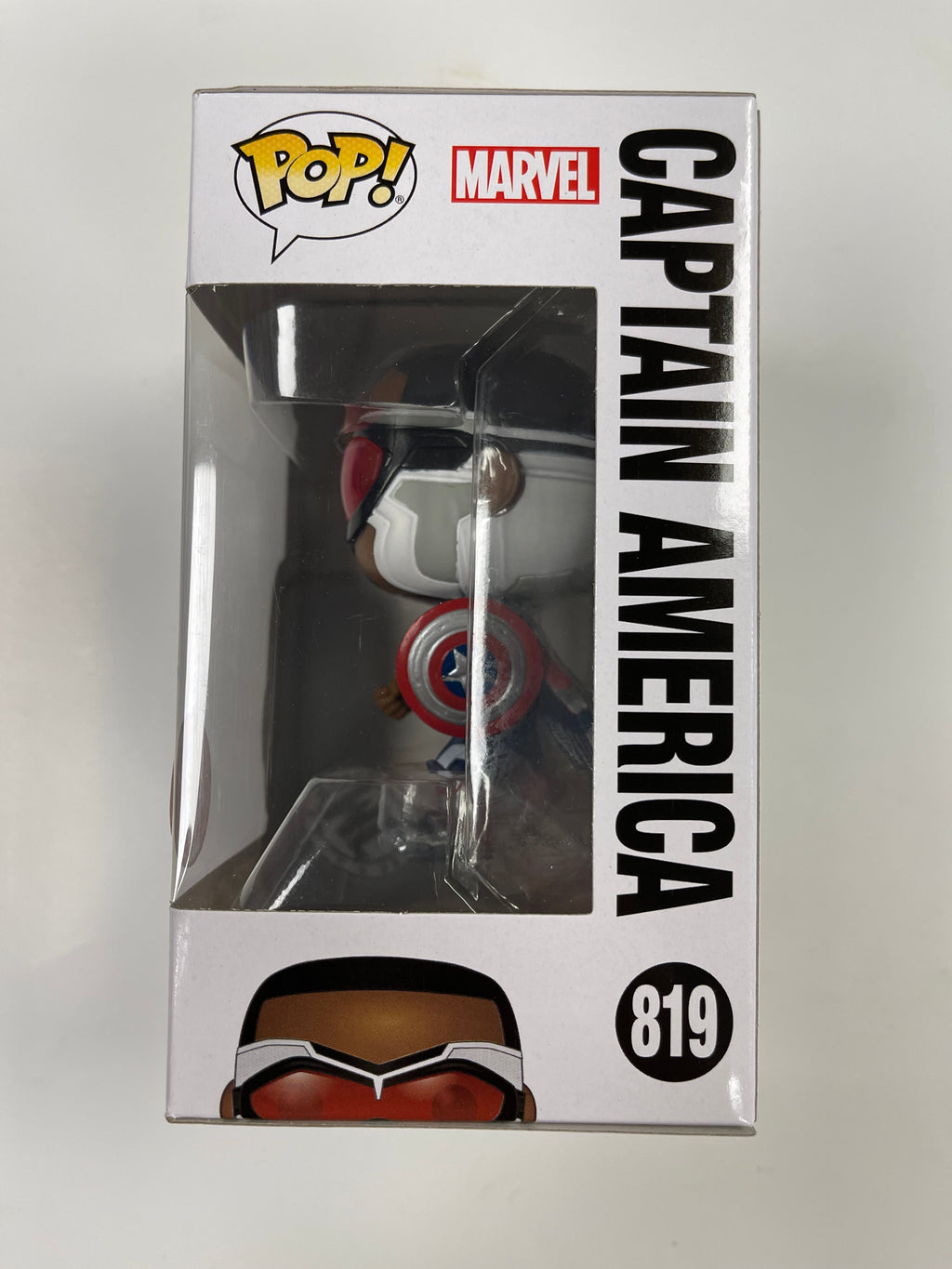 Funko Pop! Marvel Sam Wilson Captain America #819 GameStop Exclusive