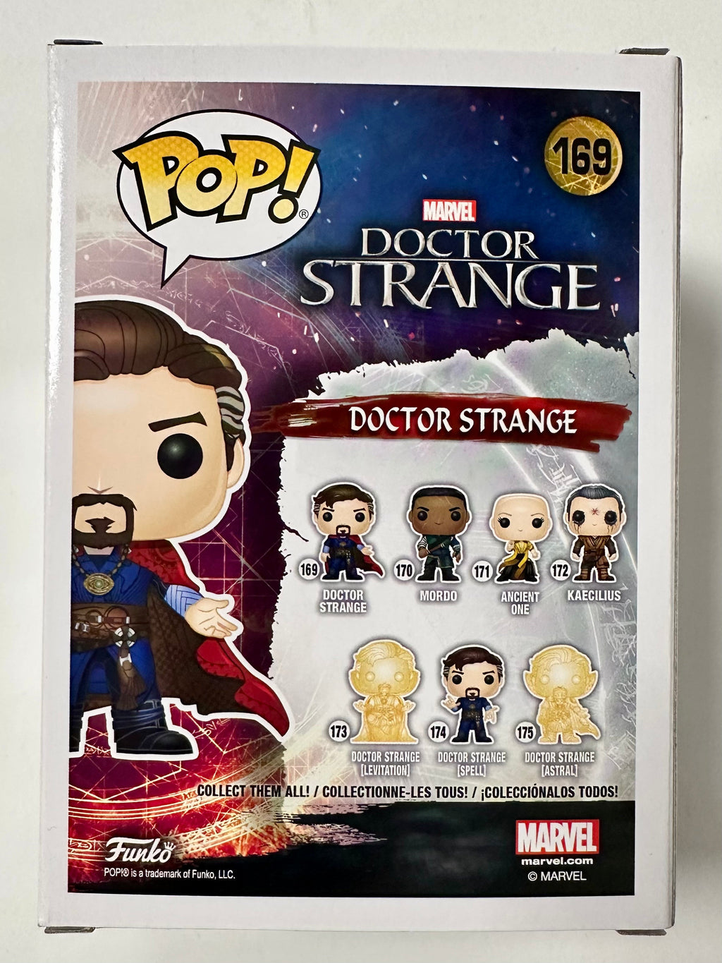 Funko Pop! Marvel Doctor Strange with Eye Of Agamotto #169 Marvel Studios 2016