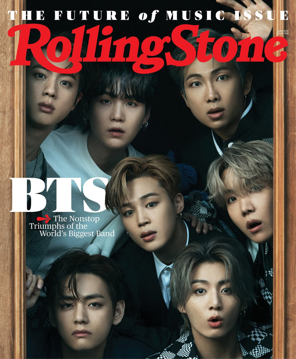 BTS Featured On Rolling Stone Cover - 2021.06 Issue