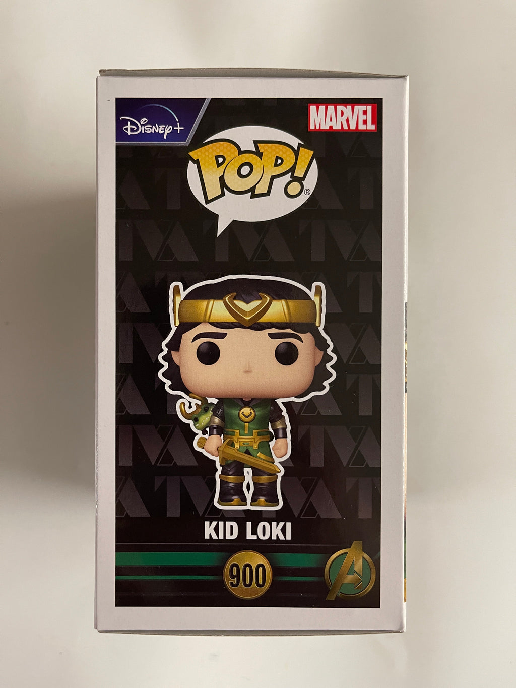 Funko Pop! Marvel Metallic Kid Loki W/ Alligator Loki #900 Funko Shop Exclusive