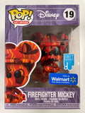 Funko Pop! Disney Firefighter Mickey Mouse #19 Art Series Walmart 2021 Exclusive