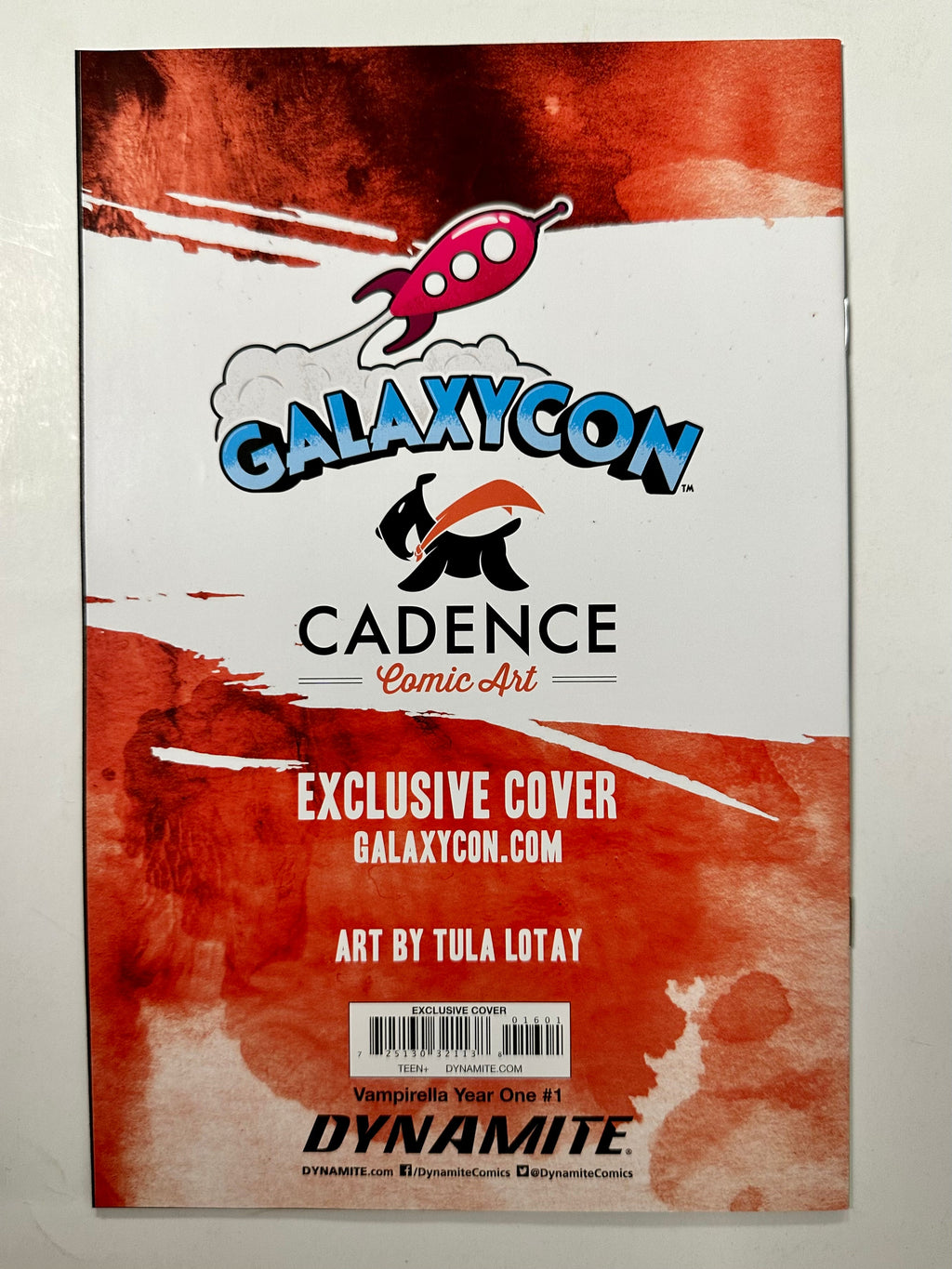 Vampirella Year One #1 GalaxyCon Exclusive Tula Lotay Virgin Variant Comic Book