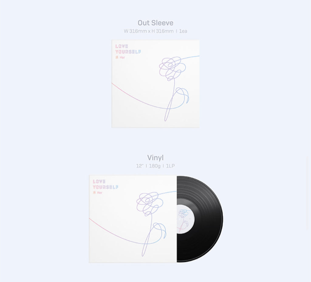 BTS â€˜Love Yourself æ‰¿ 'Her'â€™ Vinyl Lp