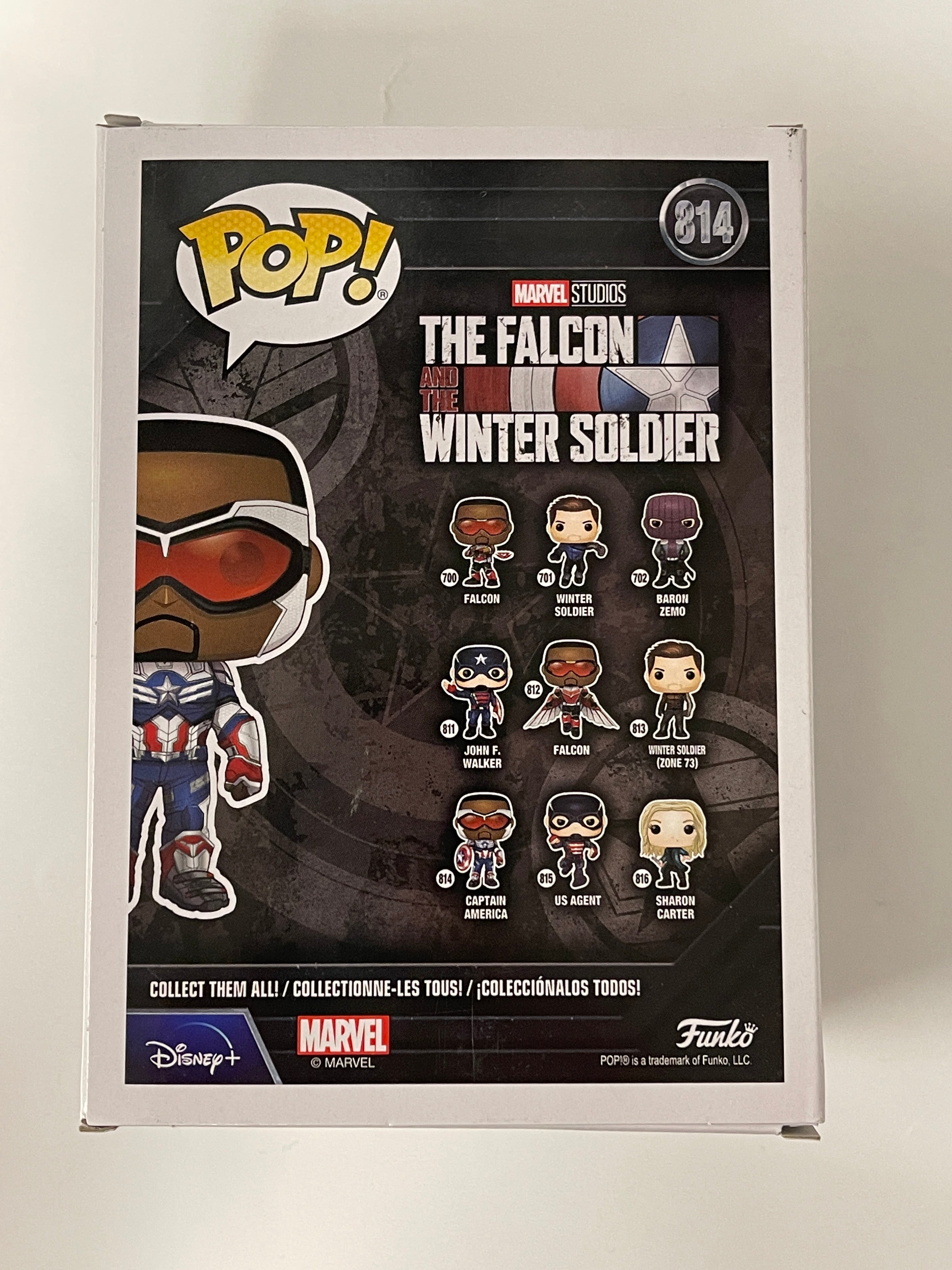 Funko Pop! Marvel Sam Wilson Captain America #814 Falcon & Winter Soldier 2021
