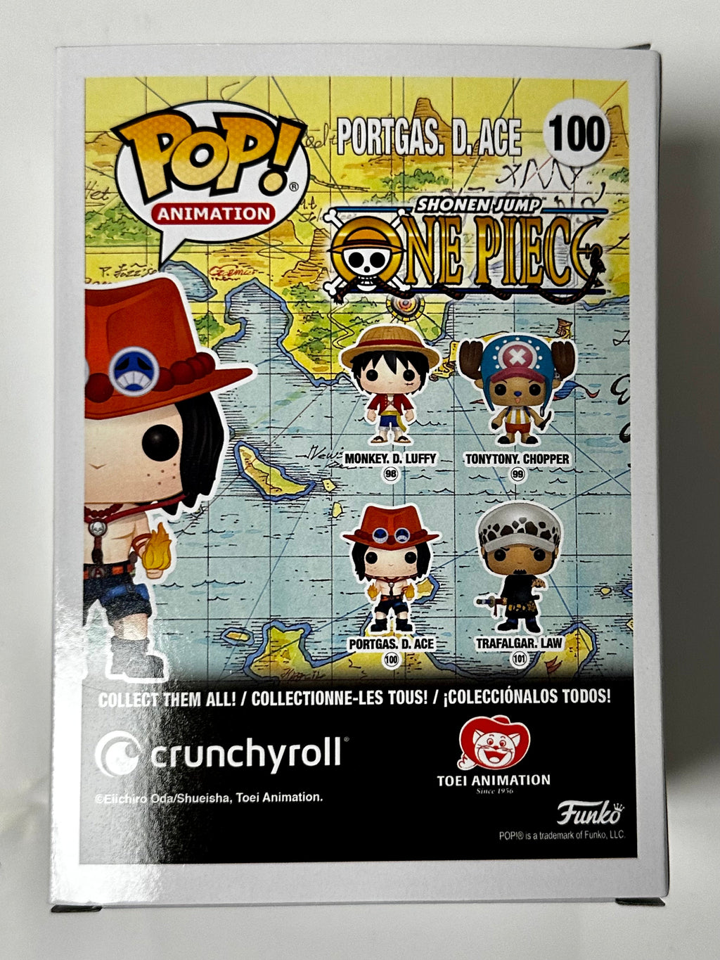 Funko Pop! Animation Portgas D. Ace “Fire Fist” #100 One Piece 2023 Release