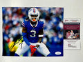 Damar Hamlin Signed Buffalo Bills 8x10 NFL Photo With JSA COA