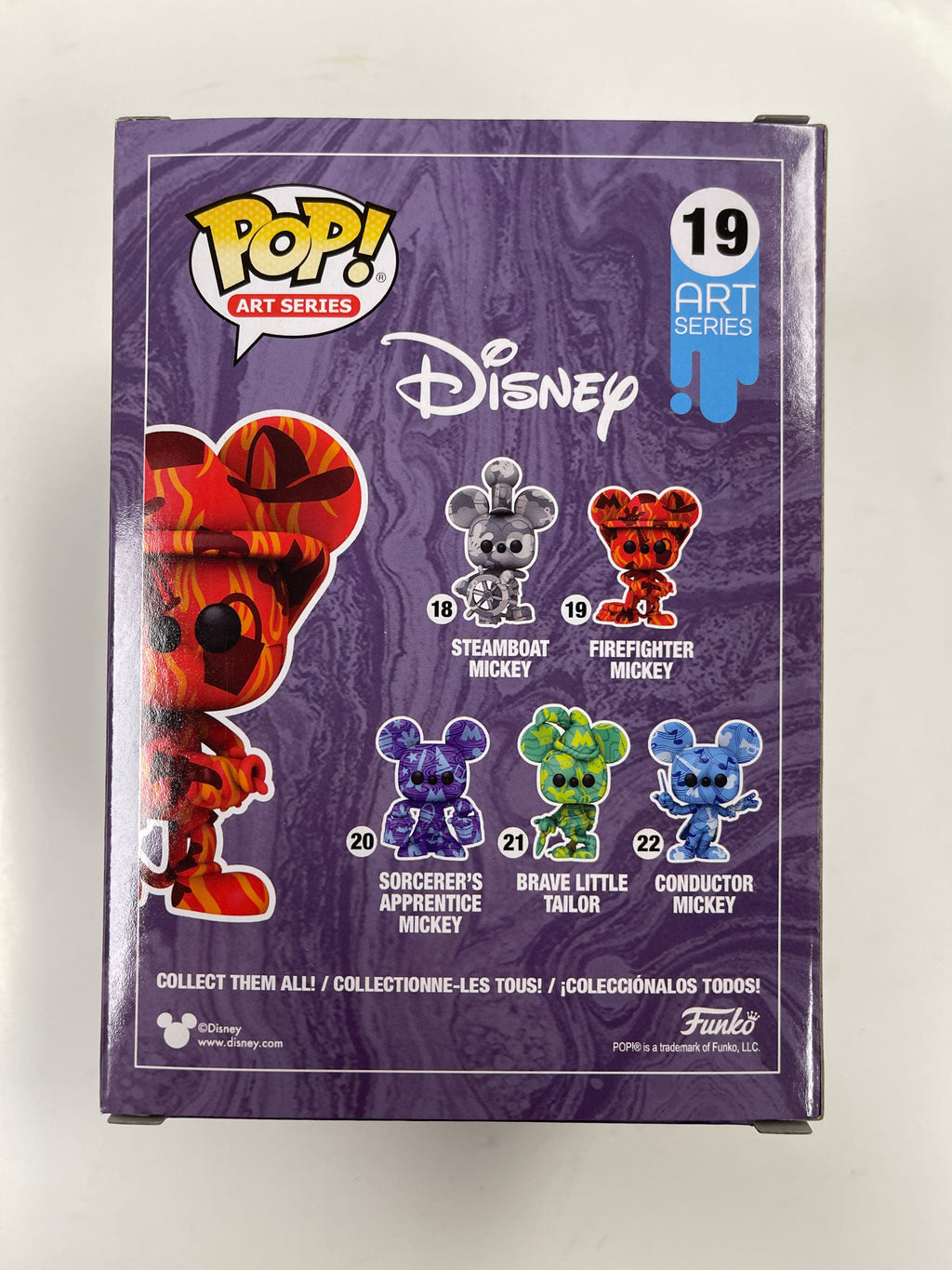 Funko Pop! Disney Firefighter Mickey Mouse #19 Art Series Walmart 2021 Exclusive