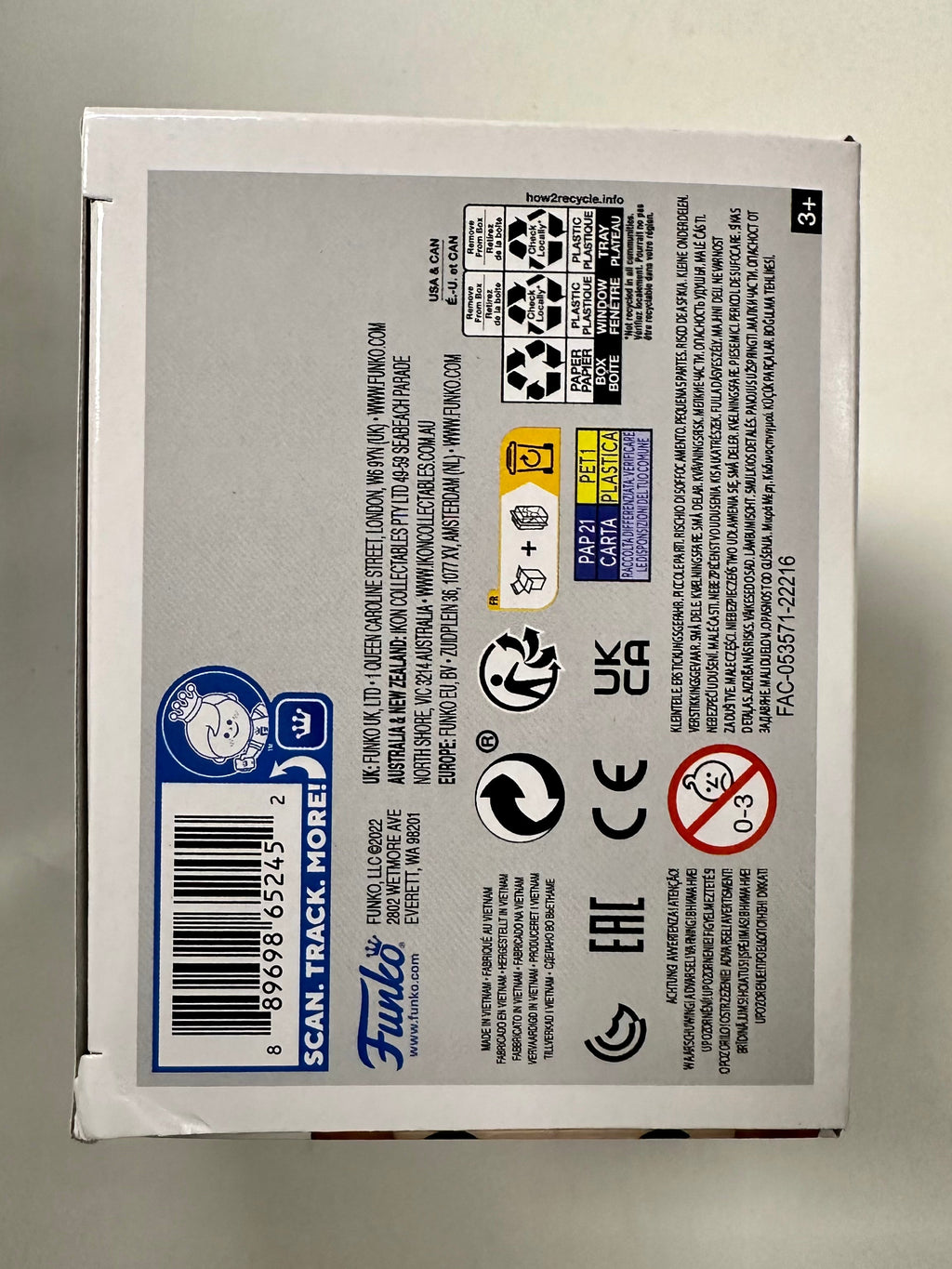 Funko Pop! Disney Celtic Princess Merida #1245 Brave NYCC 2022 Con Exclusive (Box Dmg)