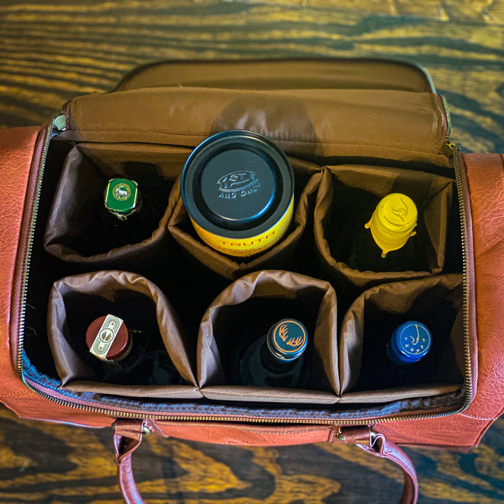 6 Bottle Whiskey Carrier/Bag