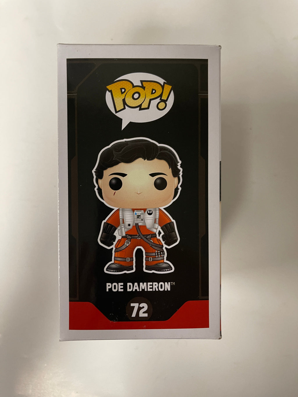 Funko Pop! Star Wars Poe Dameron #72 The Force Awakens Walmart 2015 Vaulted Exclusive