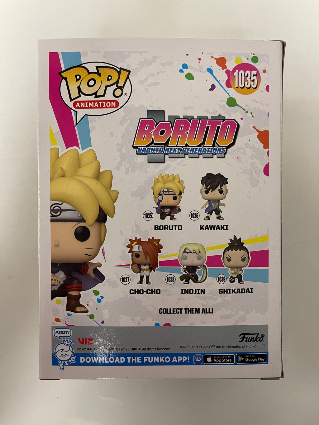 Funko Pop! Animation Boruto #1035 Naruto Next Generation Glow EE Exclusive