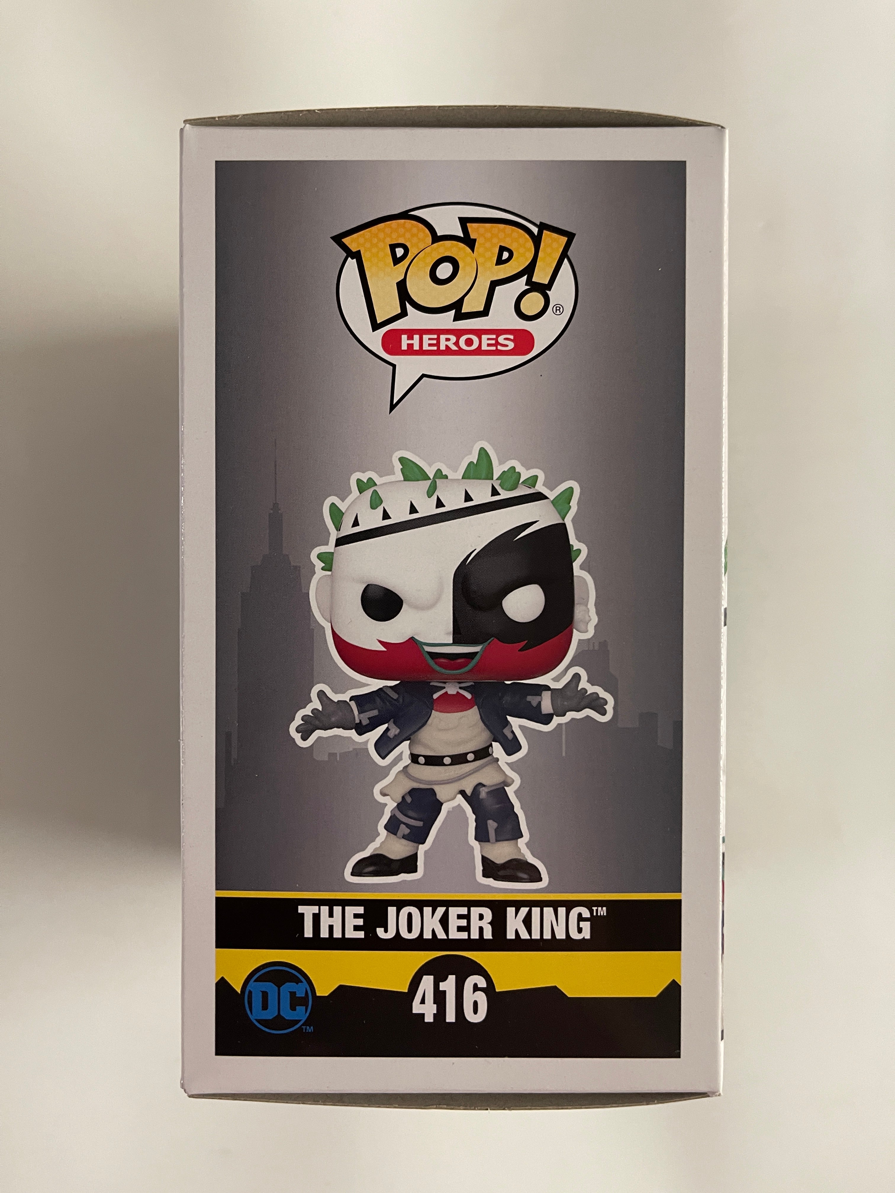 Funko Pop! DC Heroes The Joker King #416 Batman Day FS Exclusive
