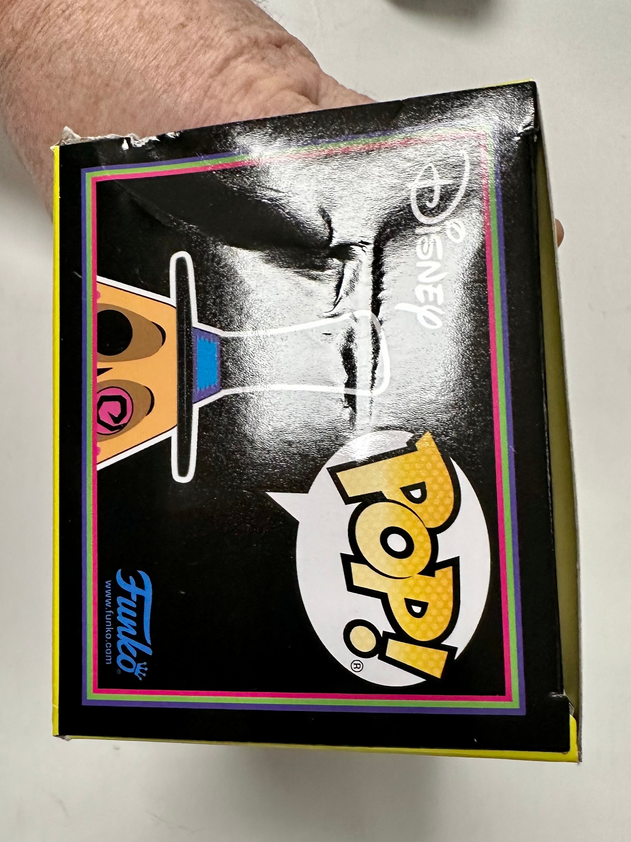 Funko Pop! Disney Black Light Mayor #807 Nightmare Before Christmas 2022 (Box Dmg)