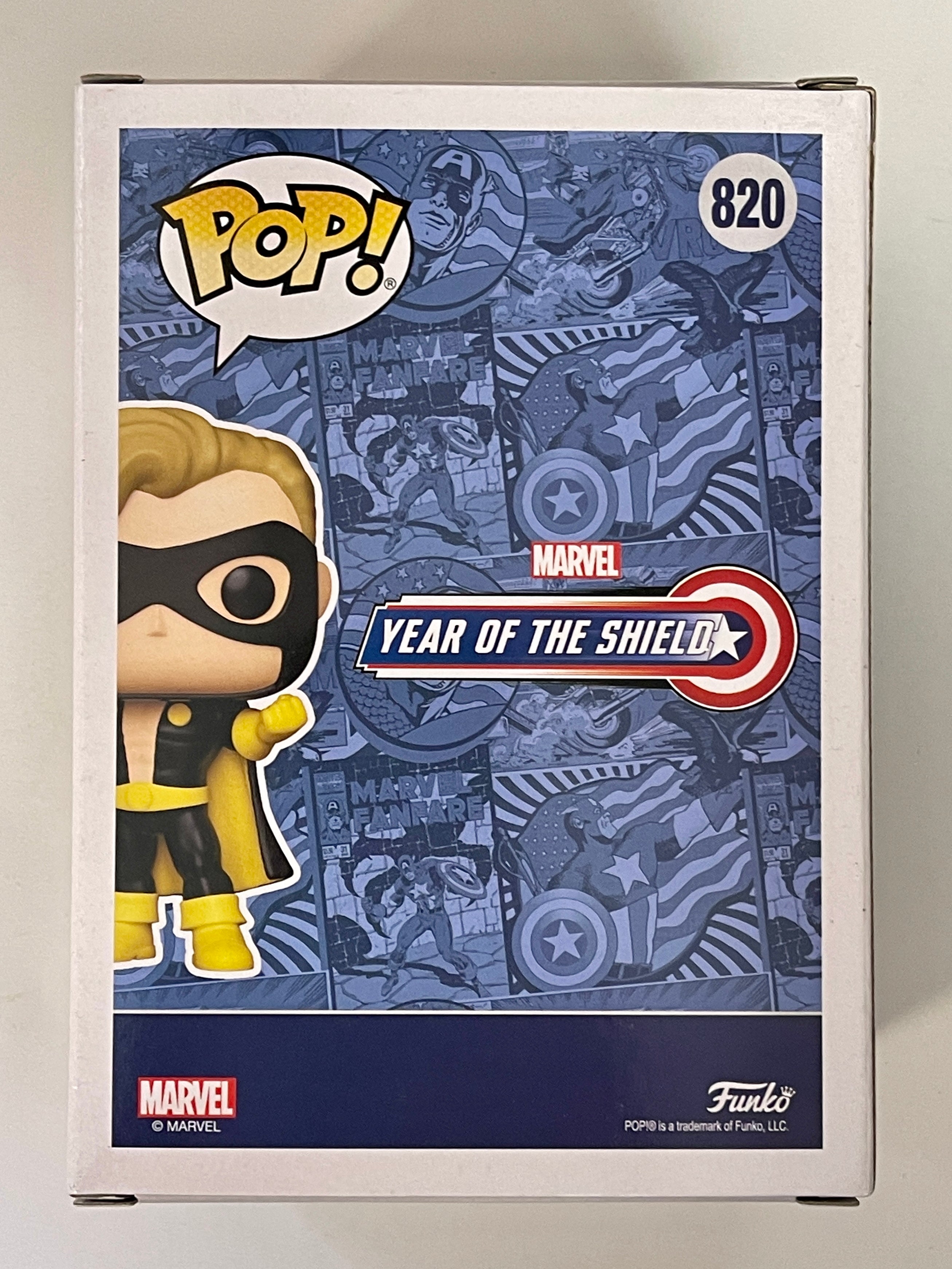 Funko Pop! Marvel Nomad Steve Rogers #820 Marvel Collectors Corps Amazon Exclusive YOTS